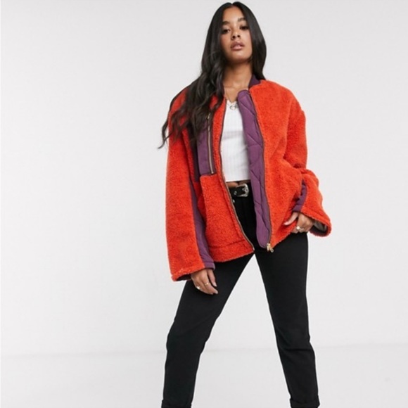 Free People We The Free Rivington Sherpa Jacket - Picture 10 of 14